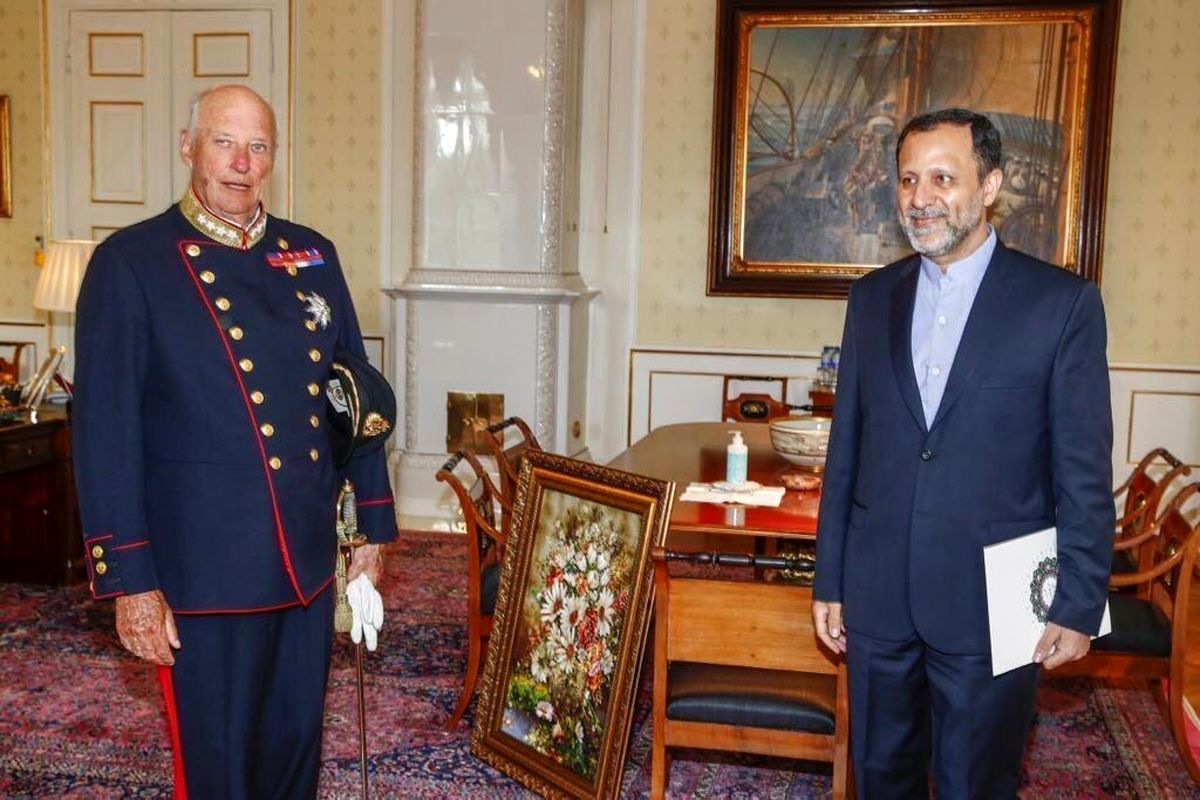 ابلاغ سلام هارالد پنجم پادشاه نروژ به رئیس جمهور کشورمان