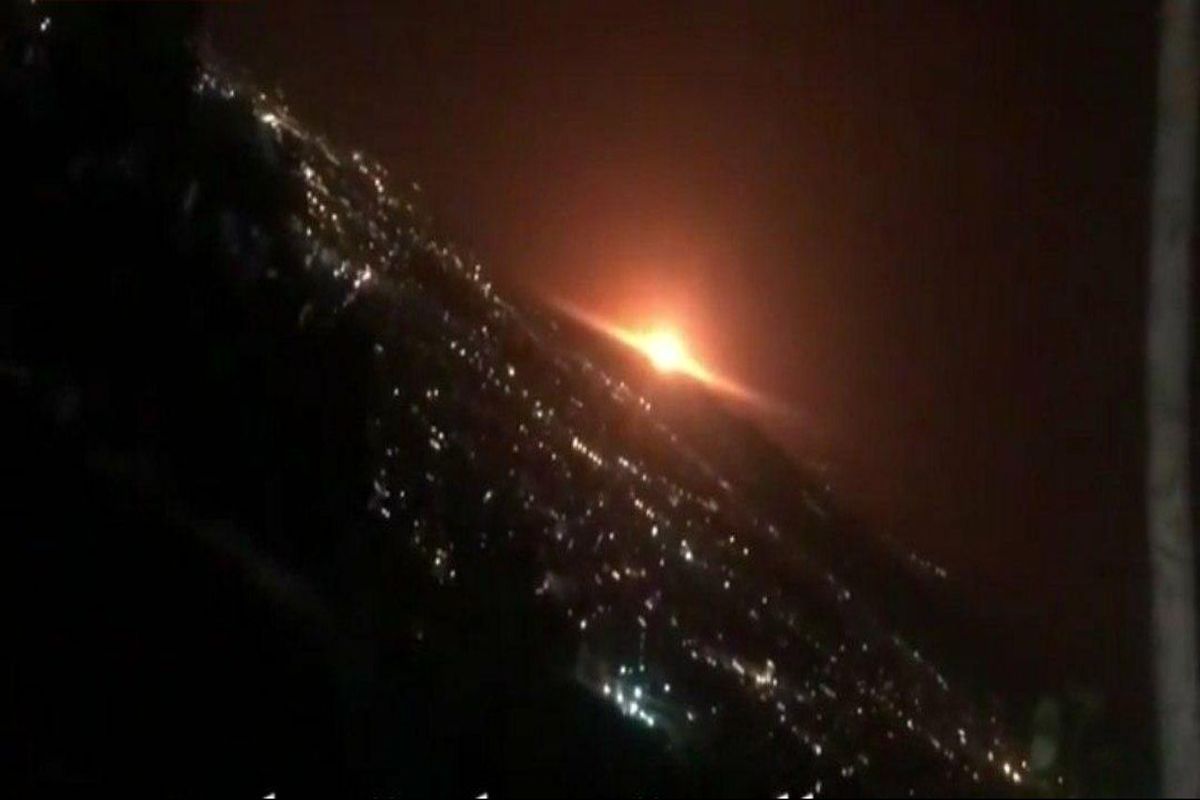 انفجار در شرق تهران