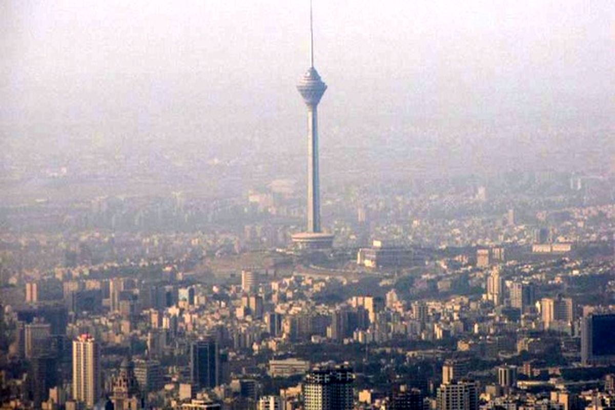کاهش کیفیت هوای امروز تهران