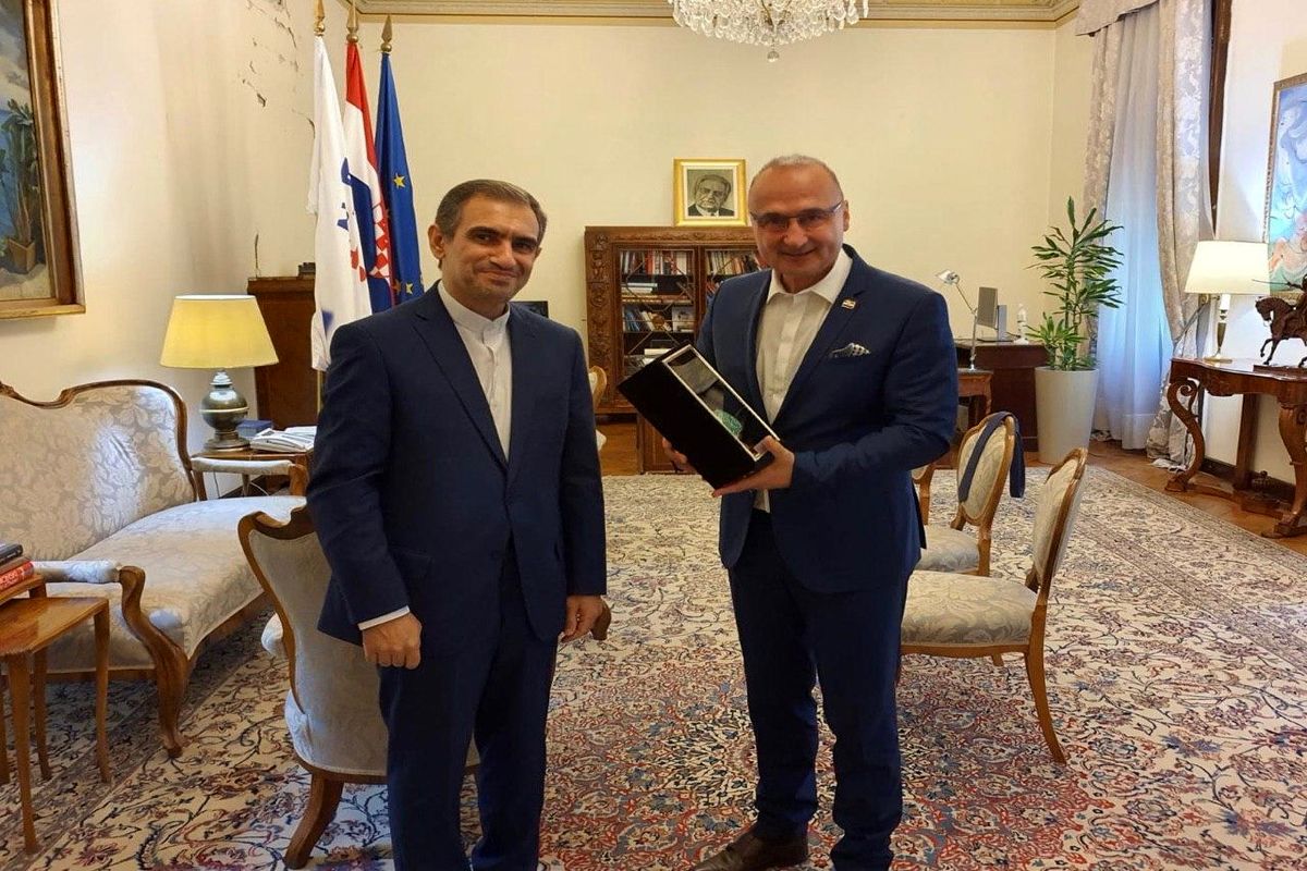 دیدار سفیر ایران با وزیر امور خارجه و اروپایی کرواسی