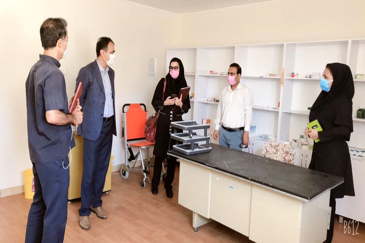 بازدید مسئولین بهداشت و درمان هرمزگان از منطقه خلیج فارس