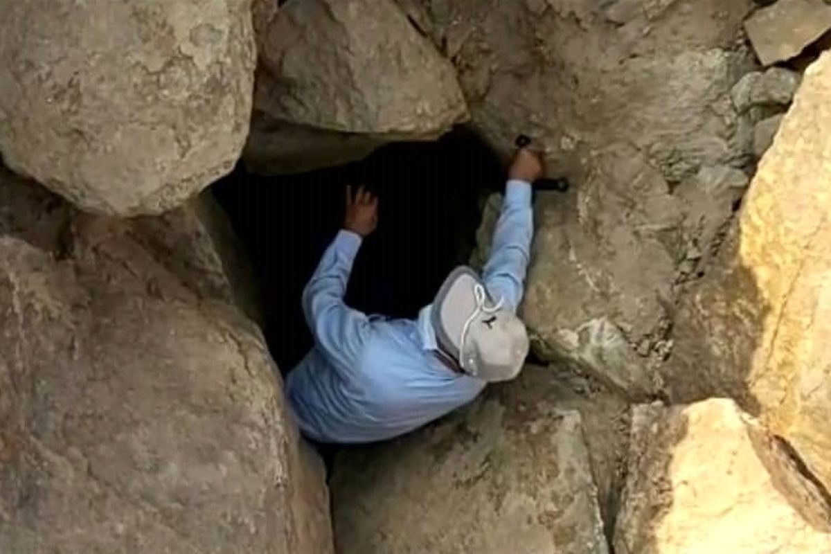 جلوگیری از حفاری غیرمجاز در منطقه دلفارد جیرفت