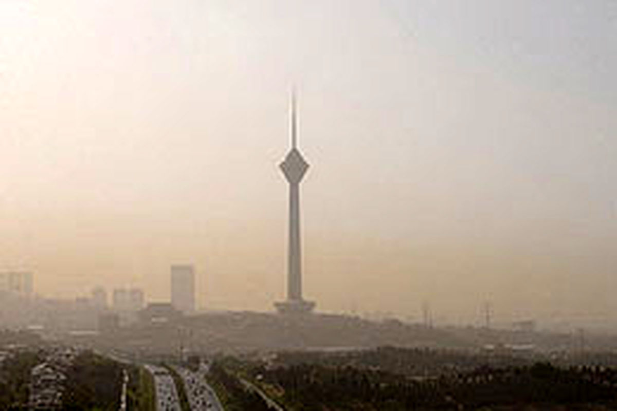هوای تهران با افزایش دما و افزایش ازن آلوده می شود