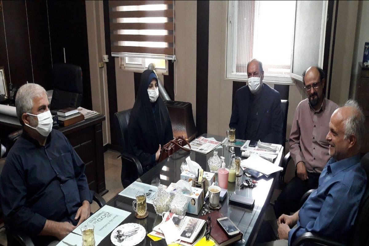 دیدار رییس دانشگاه اریکه پرسپولیس با مدیرعامل و رییس هیئت مدیره درمانگاه دارالشفاء حضرت مهدی (عج)