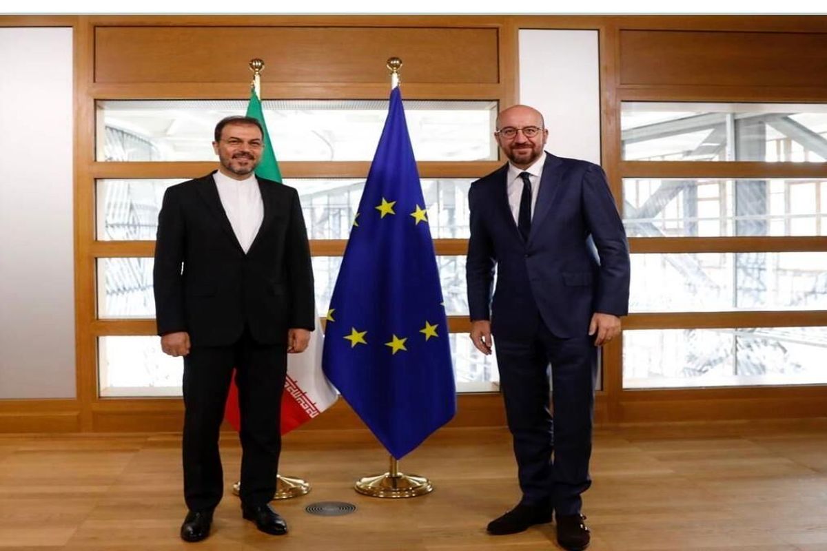 سفیر ایران استوارنامه خود را تقدیم رئیس اتحادیه اروپا کرد