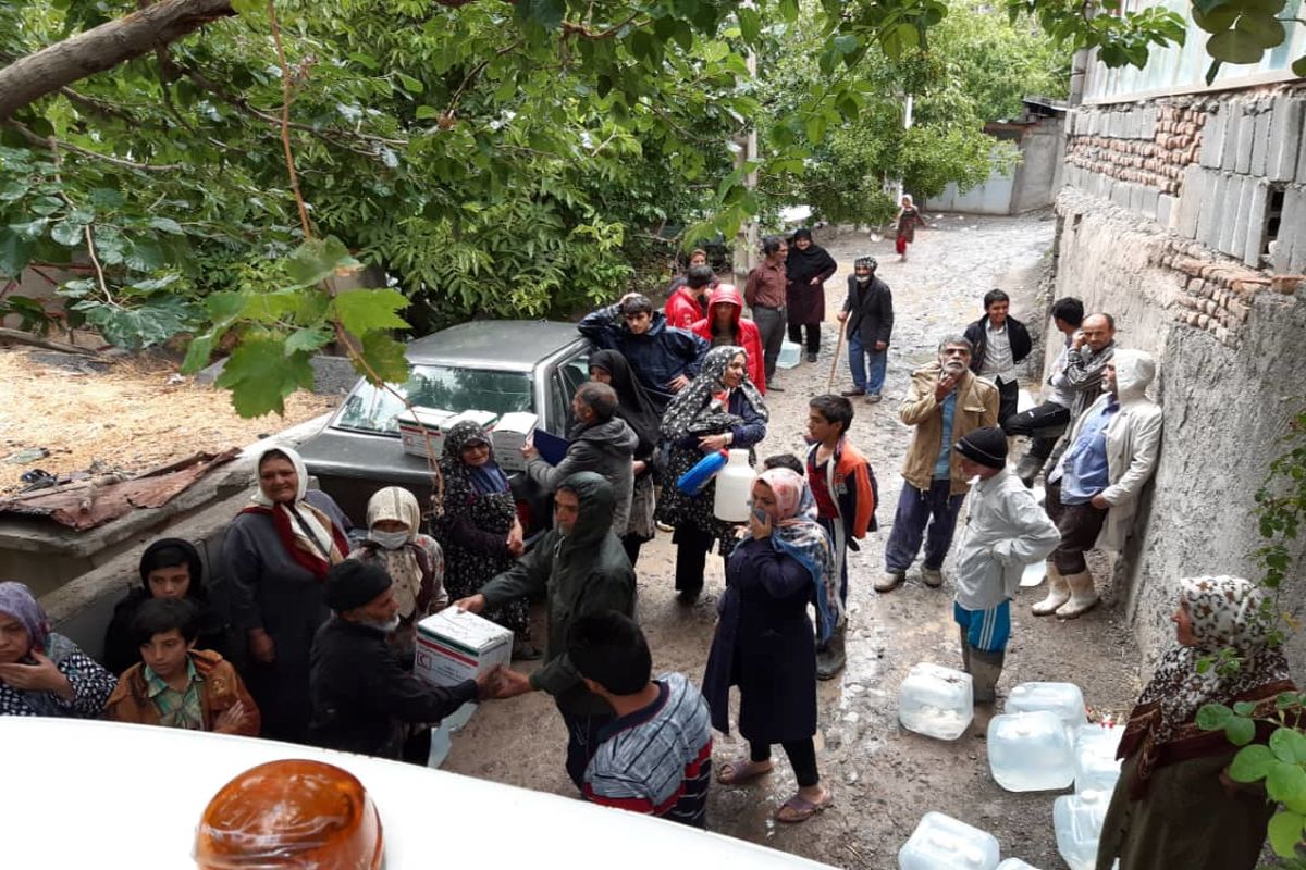 امدادرسانی نیروهای هلال احمر خراسان جنوبی به ۱۳۹ حادثه دیده