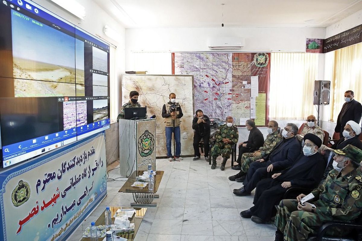 رئیسی از پاسگاه مرزی یزدان بازدید کرد