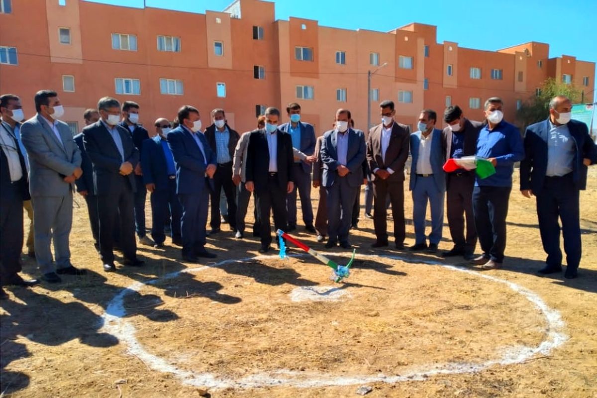 کلنگ زنی  شبکه فاضلاب مسکن مهر نجف آباد