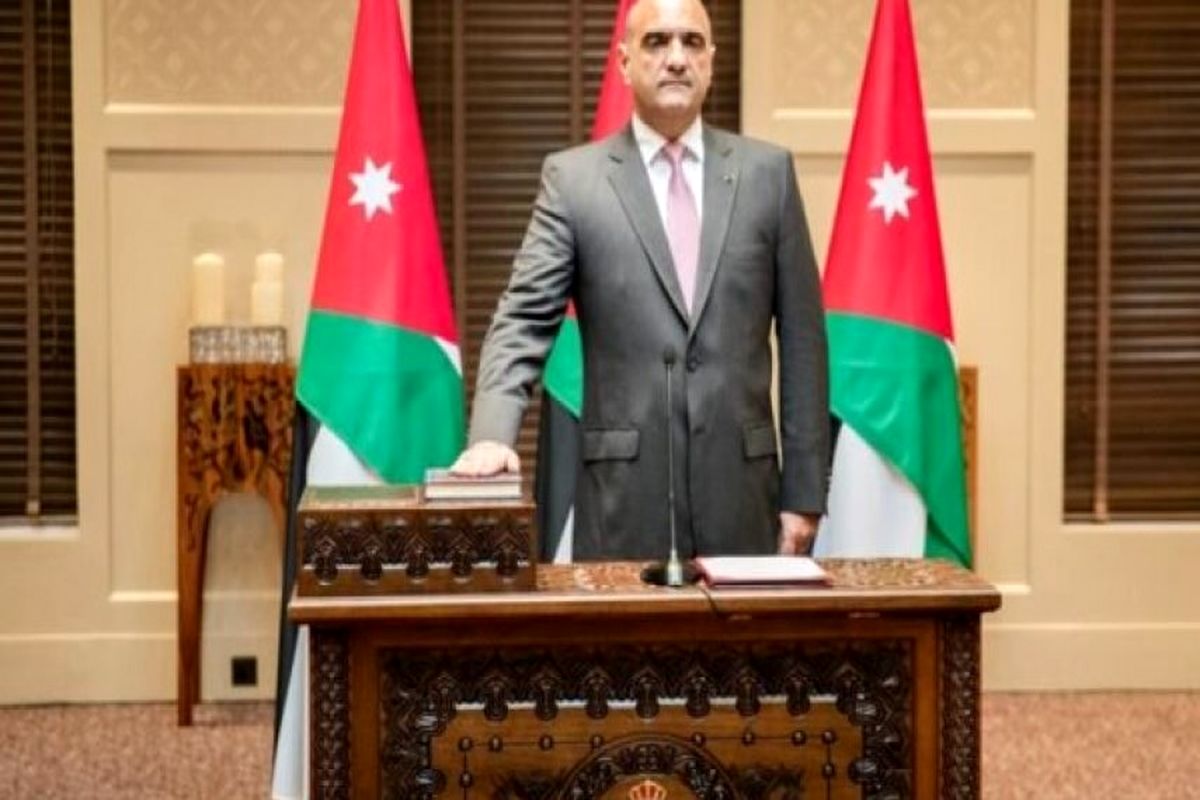 دولت جدید اردن در برابر پادشاه سوگند یاد کرد