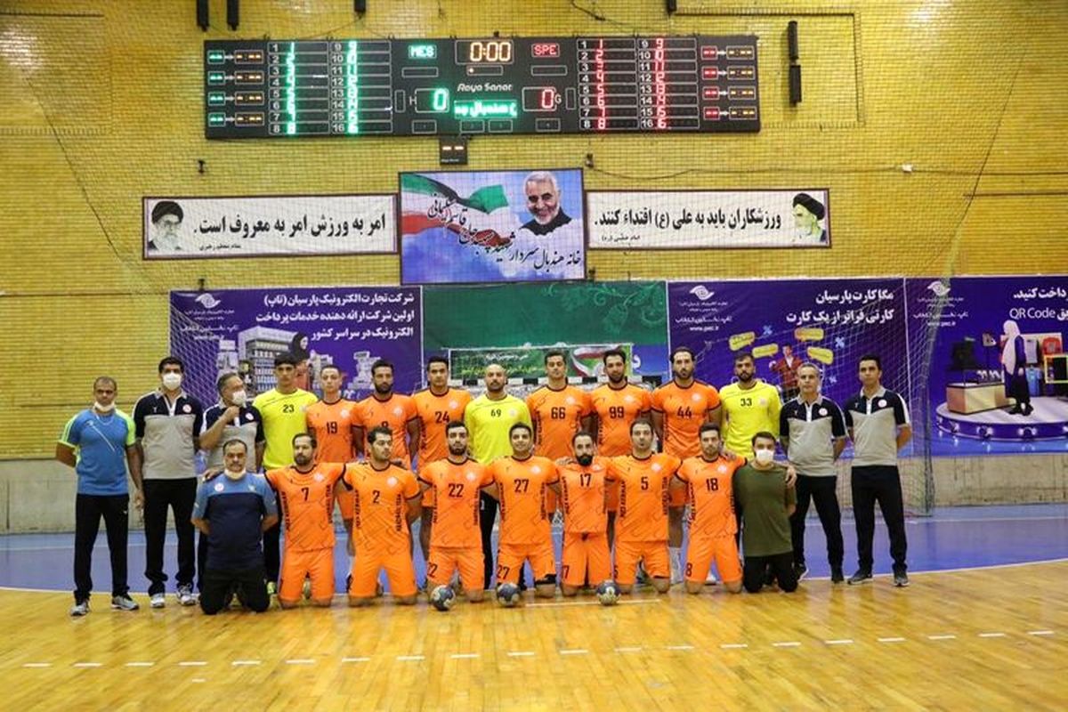 مس کرمان صدرنشین لیگ برتر هندبال ایران