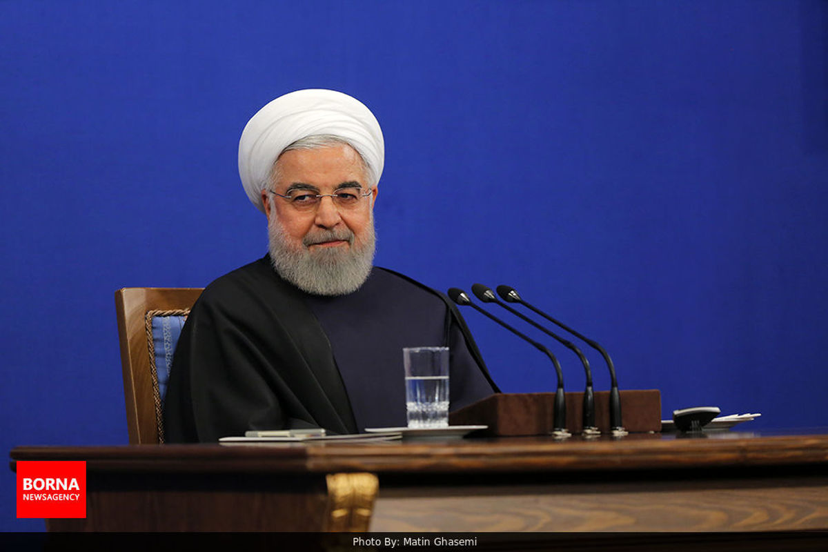 روحانی در نشست مجازی سران کشورهای سازمان همکاری شانگهای سخنرانی می‌کند