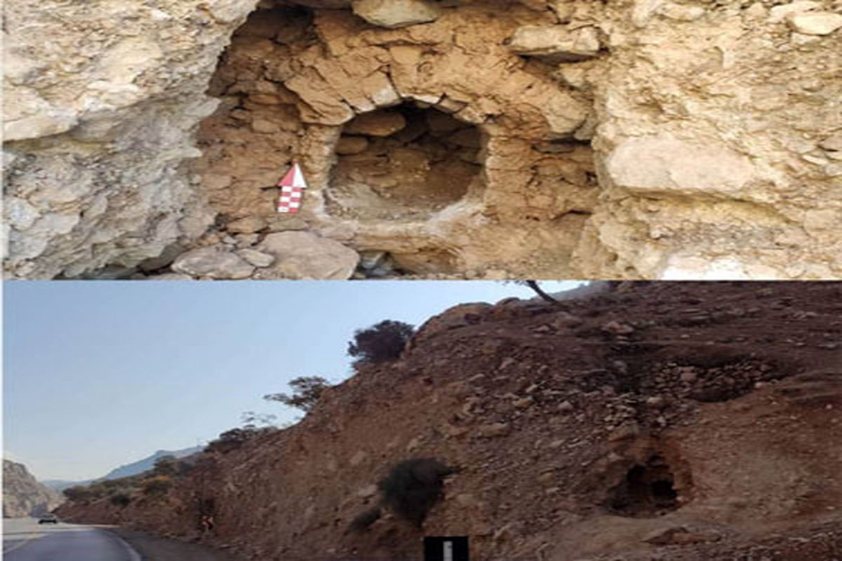 جزییات کشف سازه مکشوفه مربوط به پهلوی اول  درجاده پلدختر