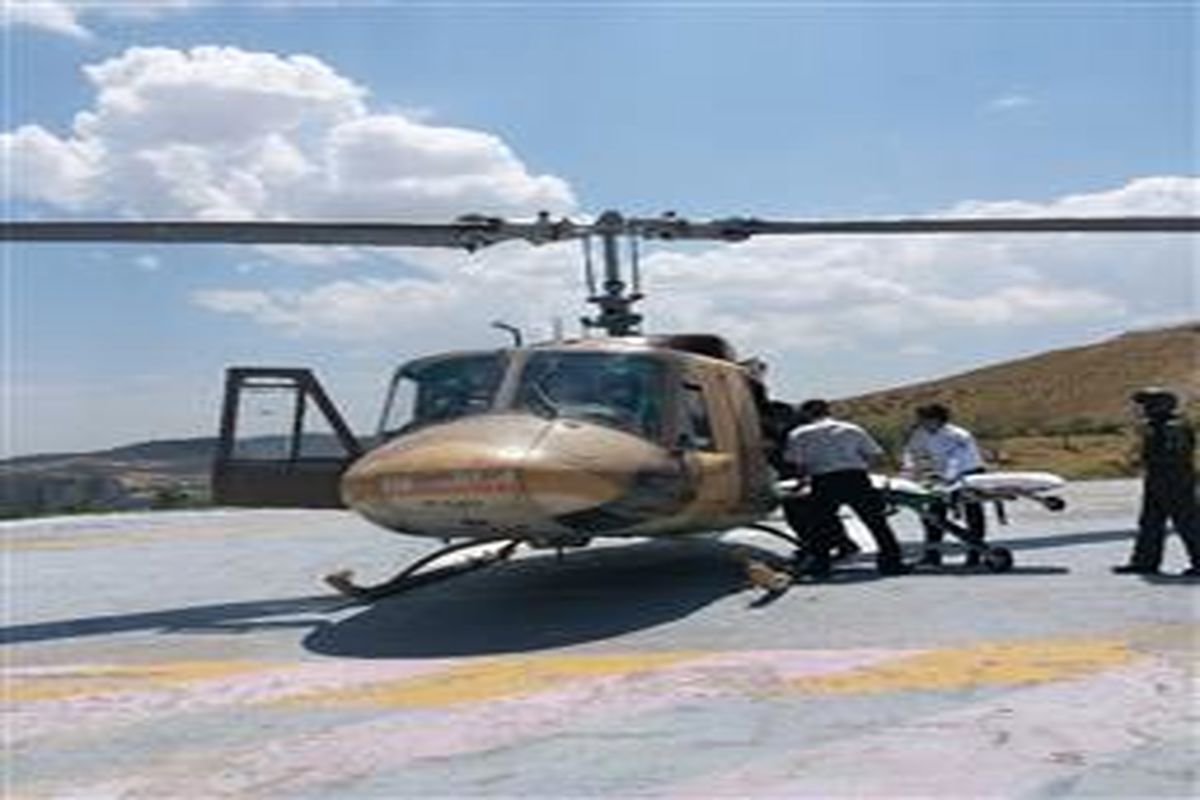 امدادرسانی اورژانس هوائی طی ۴۲۷ سورت پرواز در سطح استان آذربایجان شرقی