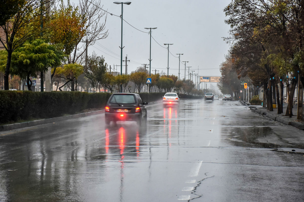 بارش باران تا روز دوشنبه در استان قزوین ادامه دارد