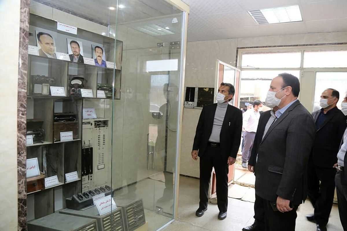 ایستگاه آشنایی با سیر تحول ارتباطات الکترونیک مخابرات نفت و گاز مسجدسلیمان راه اندازی شد