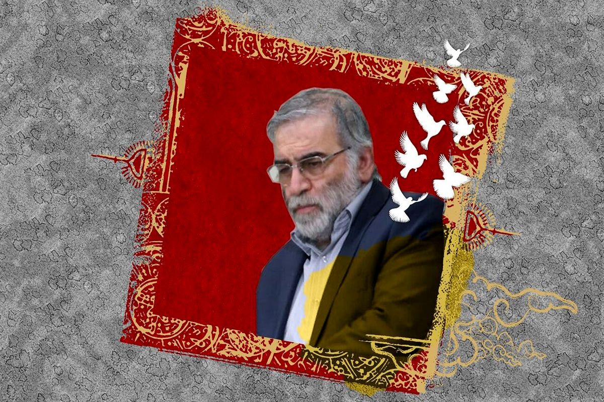 اعطای نشان «درجه یک نصر» به خانواده شهید فخری‌زاده مزین به امضای رهبر انقلاب