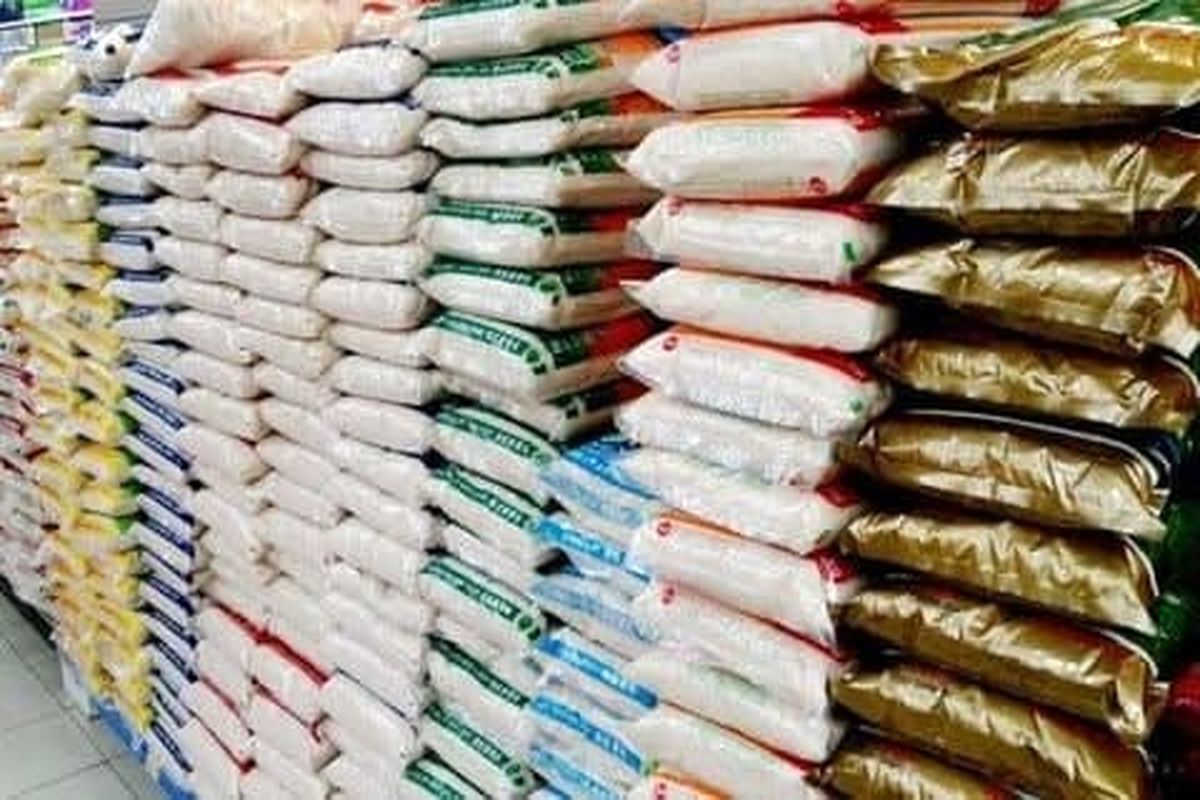 کشف بیش از ۴۰۰ تن برنج هندی قاچاق در جنوب تهران