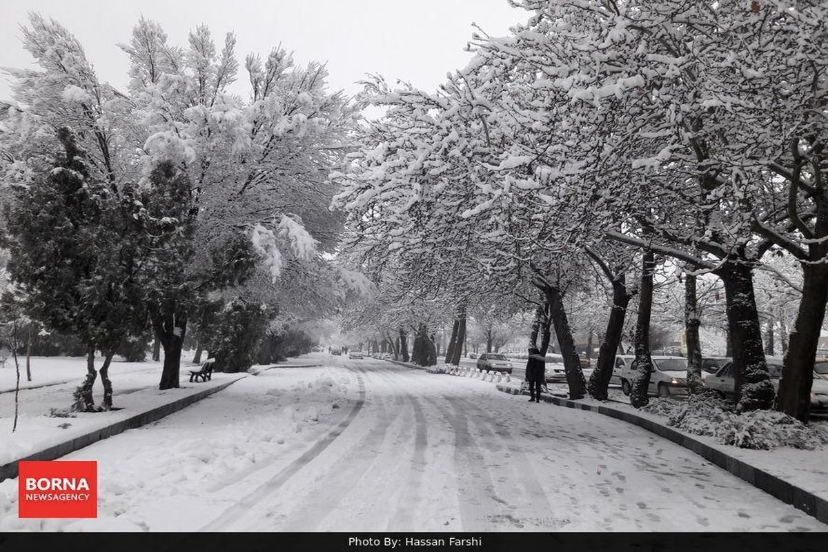 بارش باران و ریزش برف در استان همدان ادامه دارد