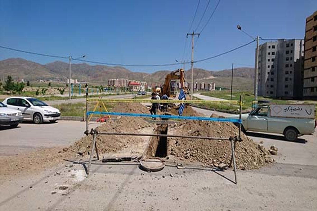 اجرای بیش از ۱۷کیلومتر شبکه جدید جمع آوری فاضلاب در استان خراسان شمالی
