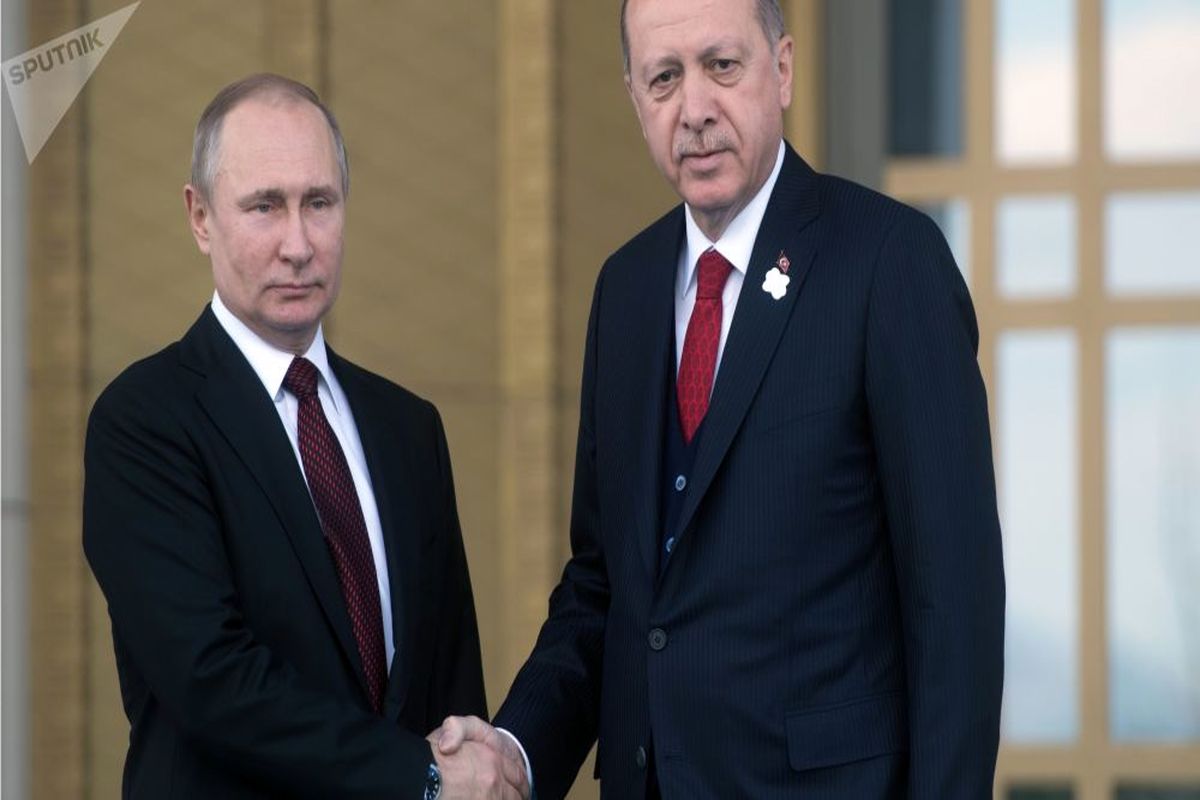 گفت‌وگوی پوتین و اردوغان در باره قره‌باغ