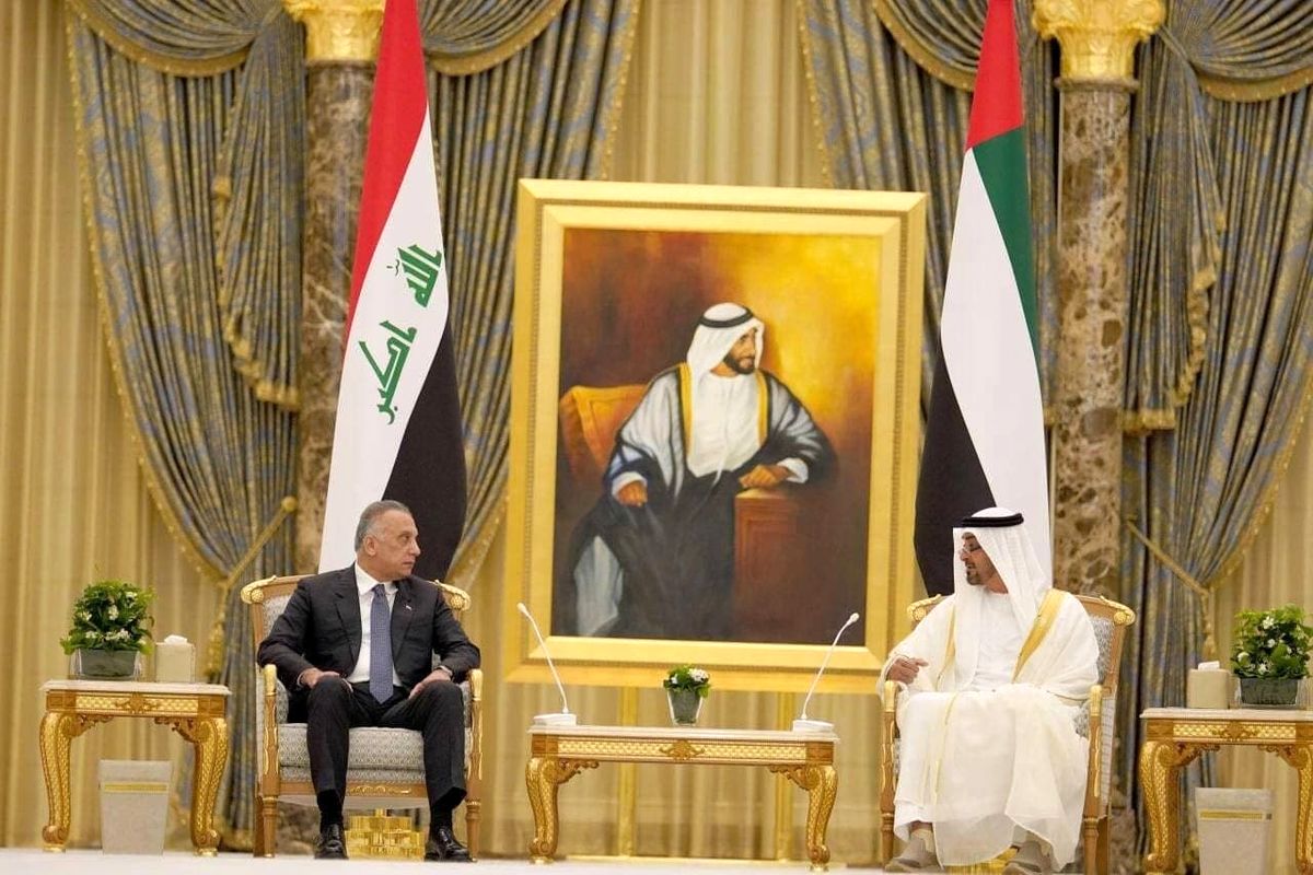 نخست وزیر عراق با ولیعهد ابوظبی دیدار کرد