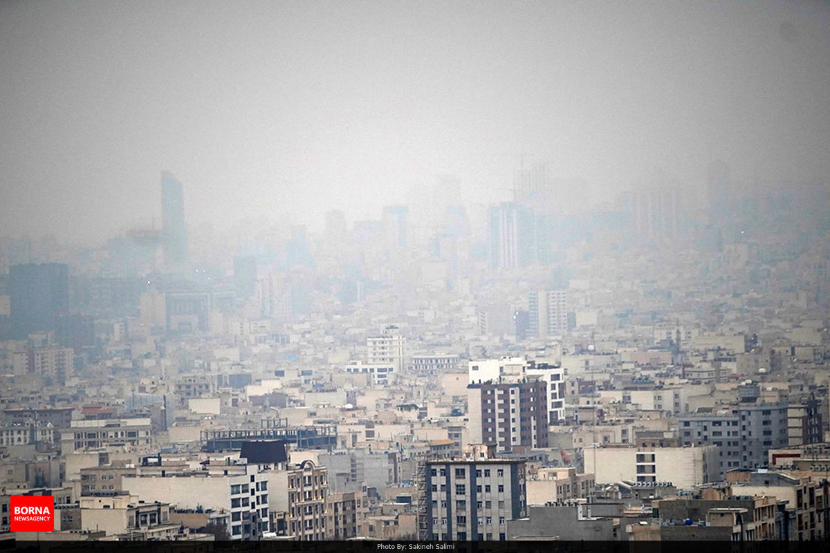 کیفیت هوای تهران در وضعیت ناسالم است