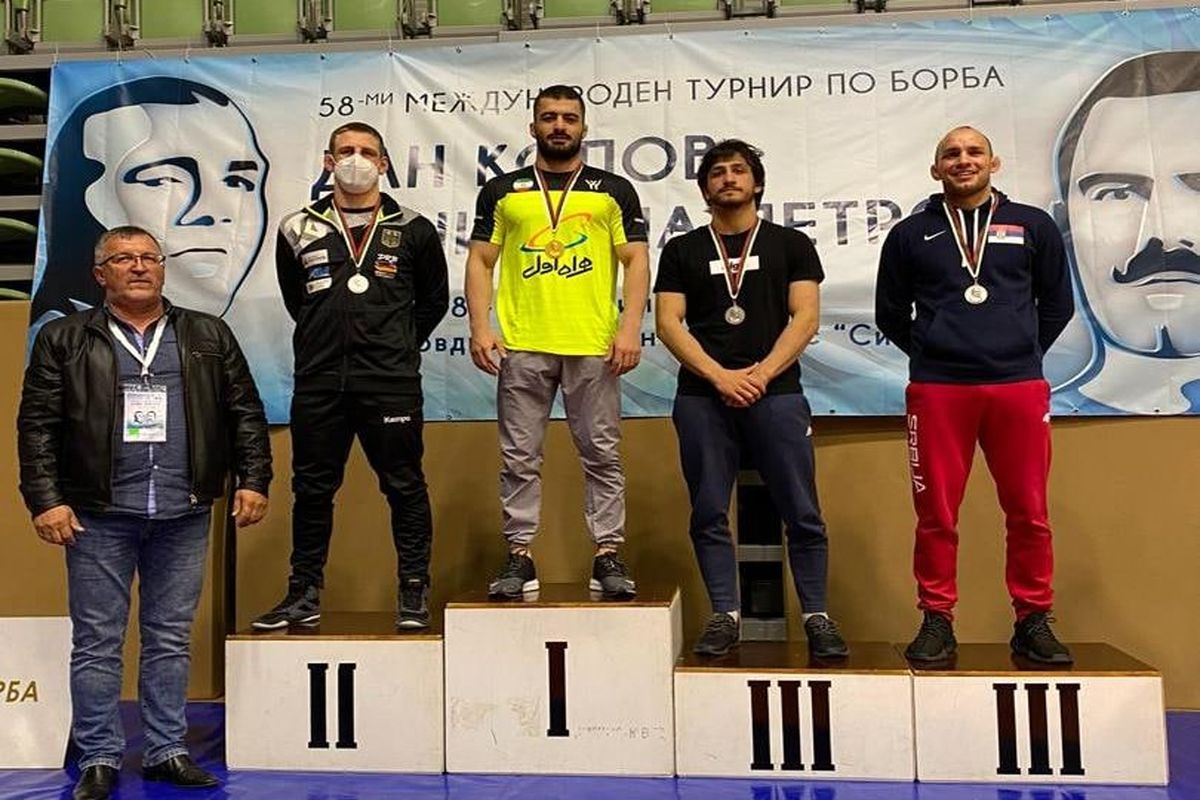 ارسلان و زرین پیکر صاحب مدال طلا شدند