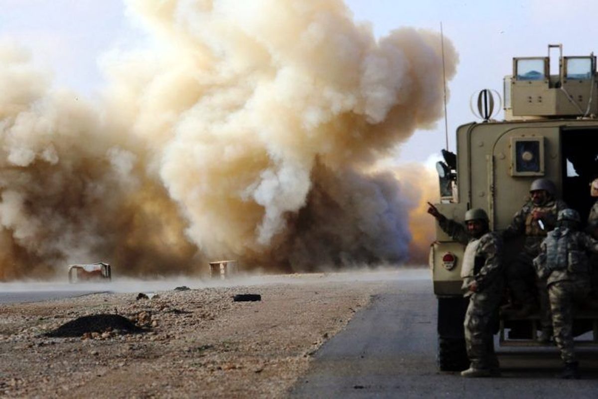 حمله شبانگاهی به کاروان پشتیبانی نظامی آمریکا در عراق+جزییات