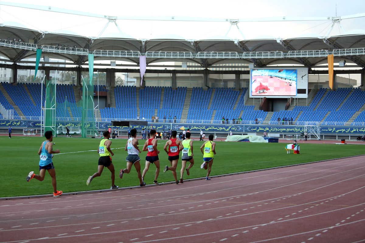 عراق قهرمان مسابقات بین‌المللی دوومیدانی جام امام رضا (ع) شد