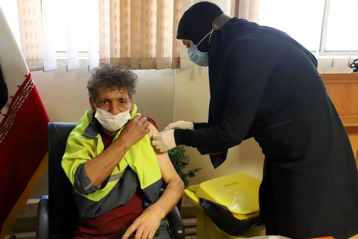 آغاز واکسیناسیون پاکبانان‌های شهرداری منطقه ۳