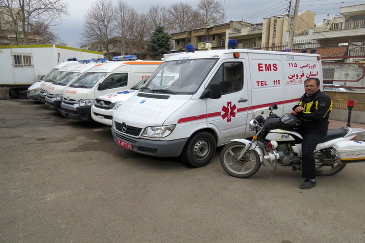 راه اندازی ۲۰ پایگاه اورژانس در استان قزوین ضروری است