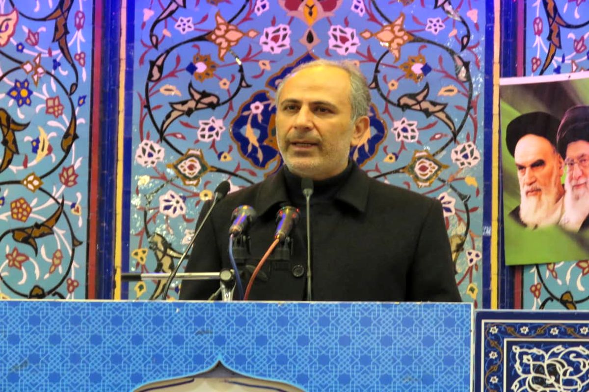 سخنرانی پیش از خطبه های مدیرکل حفاظت محیط زیست گیلان در نماز جمعه