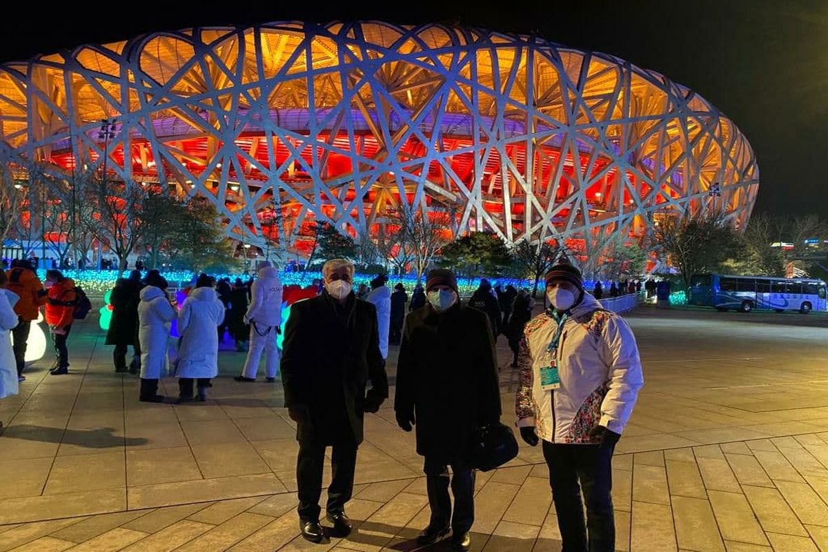 افتتاحیه گرم در شب سرد پکن/ سجادی و صالحی امیری در مراسم حضور یافتند
