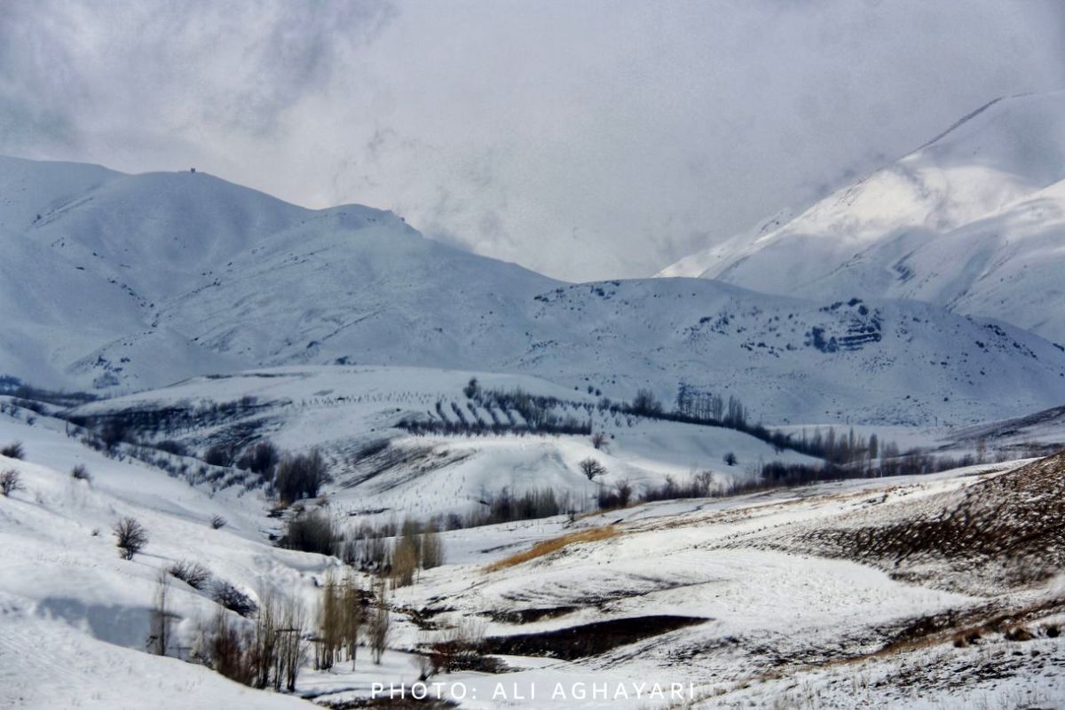 گزارش تصویری ارتفاعات برفی خوشاکو ارومیه