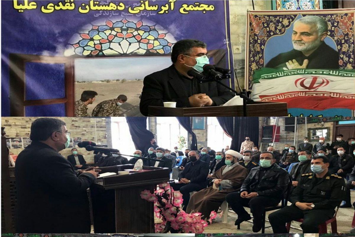 آغاز عملیات اجرایی پروژه محرومیت‌زدایی شرکت آب و فاضلاب استان اردبیل