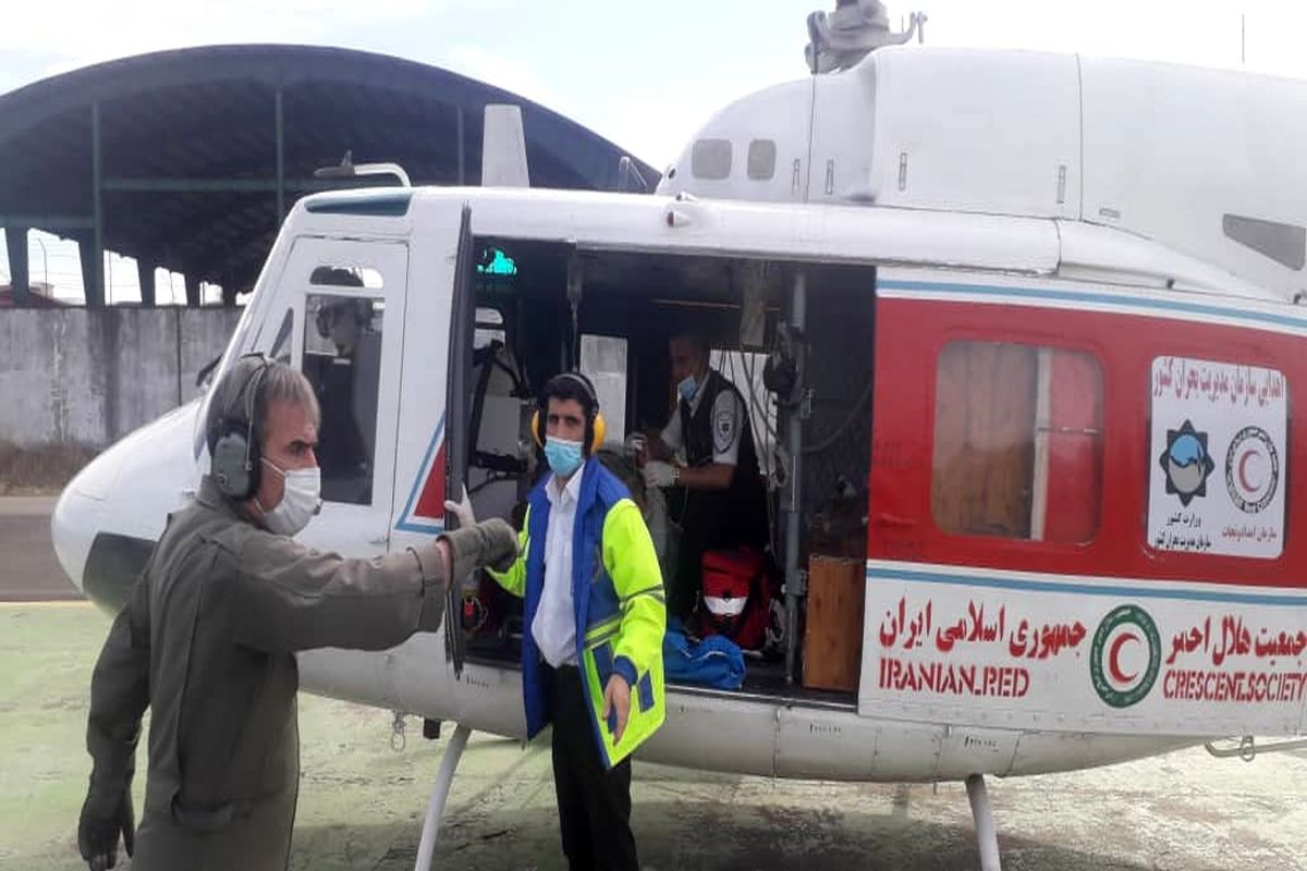 در کمتر از یک ماه از حضور بالگرد اورژانس در مازندران، سه عملیات امداد و نجات، در شهرهای مختلف استان انجام شد