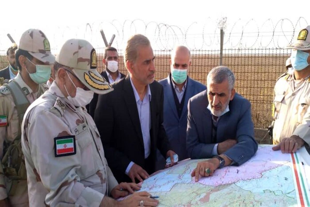بازدید از مرزهای خوزستان به منظور بررسی روند اجرای پروژه‌های عمرانی/طرح جامع ساماندهی مرز منطقه عمومی هورالعظیم تهیه و اجرا می شود
