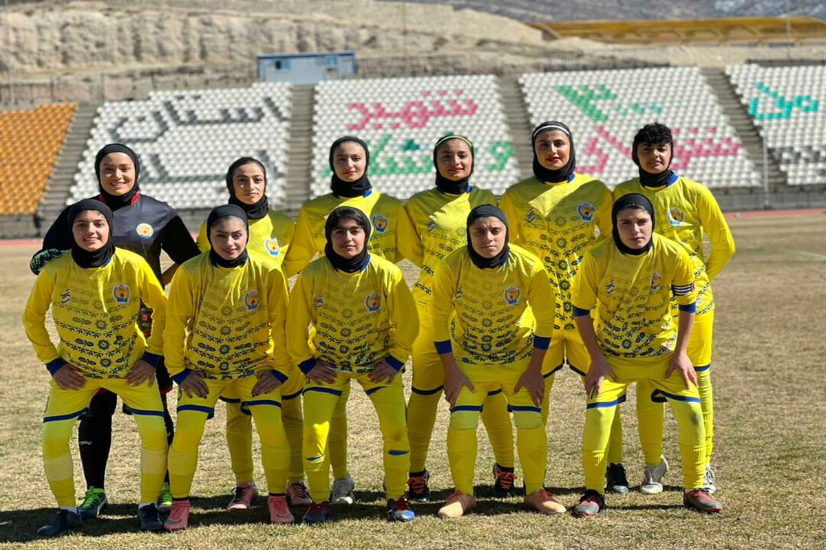 تیم فوتبال بانوان پالایش گاز ایلام و همیاری ارومیه یک یک مساوی کردند