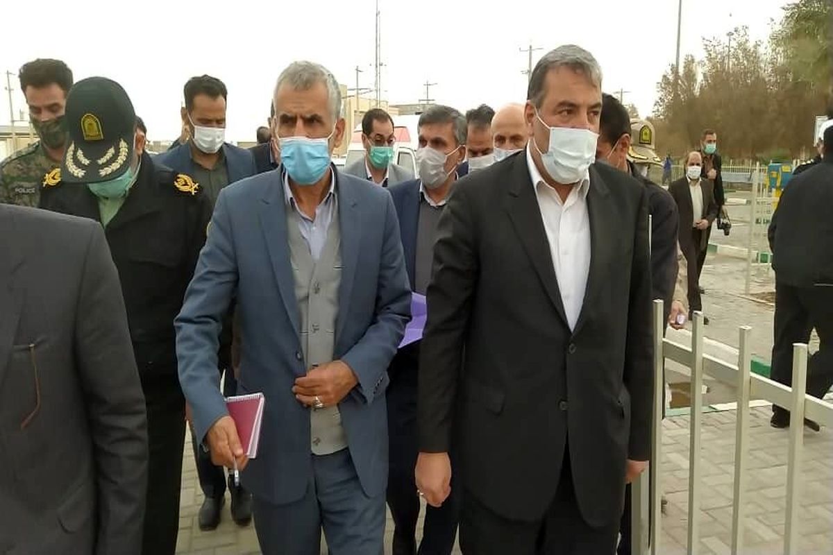 معاون وزیر کشور از زیرساخت‌های منتهی به مرز مهران بازدید کرد