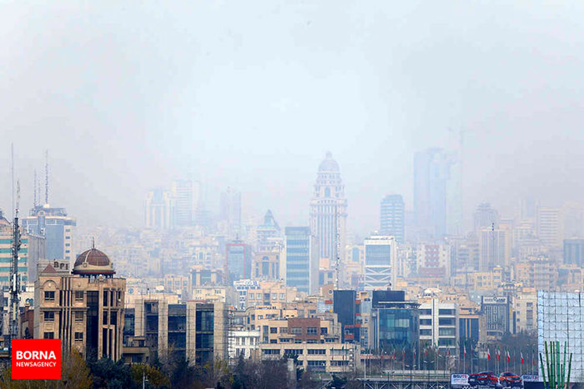 سایه آلودگی هوا بر سر پایتخت