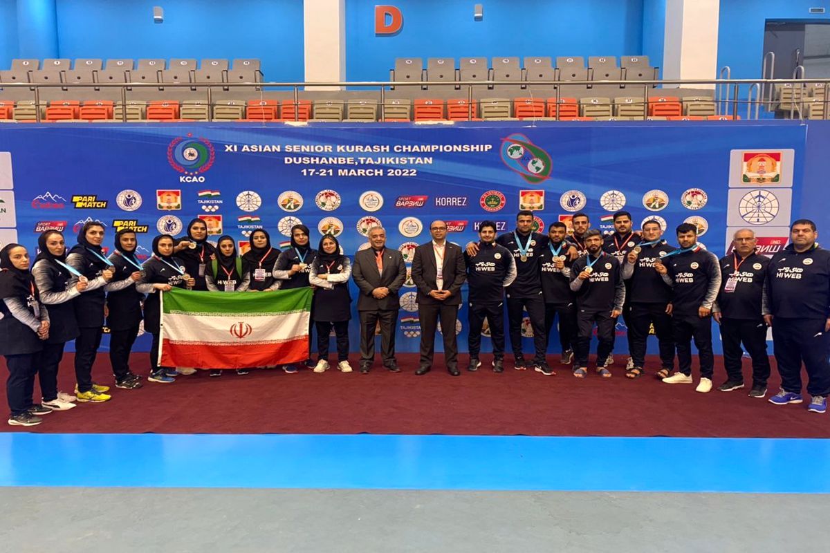 ​قهرمانی قرن تیم کوراش مردان ایران/ پسران کوراش بر بام آسیا ایستادند/ عنوان ارزشمند سومی برای تیم بانوان