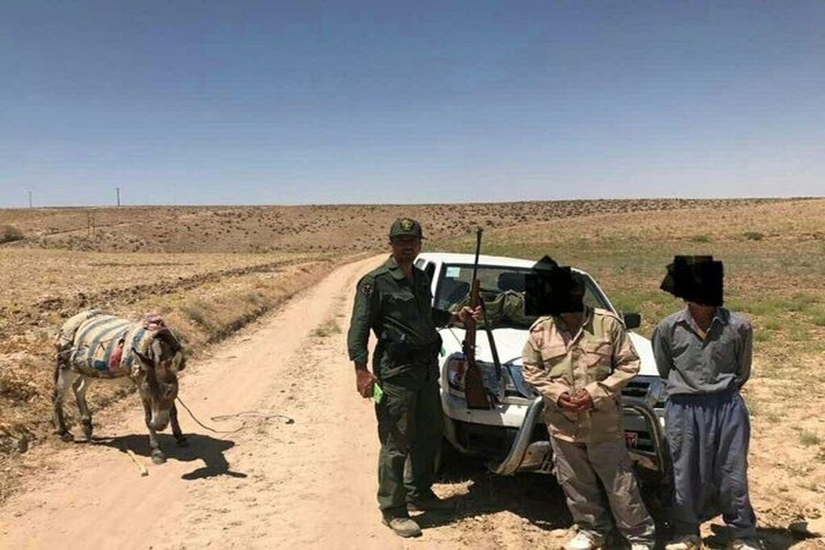 دستگیری شکارچیان غیرمجاز در الموت