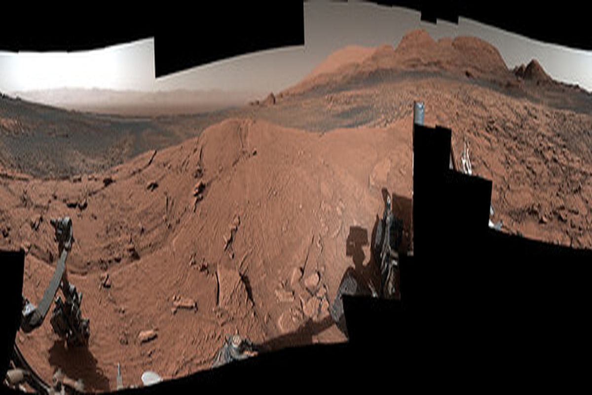 ثبت تصویر کلی از سطح مریخ توسط کنجکاوی