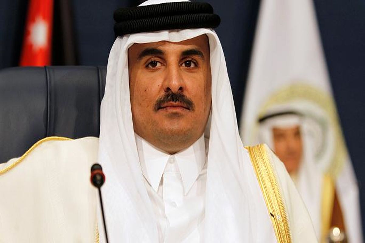 دیدار امیر قطر و ولیعهد عربستان