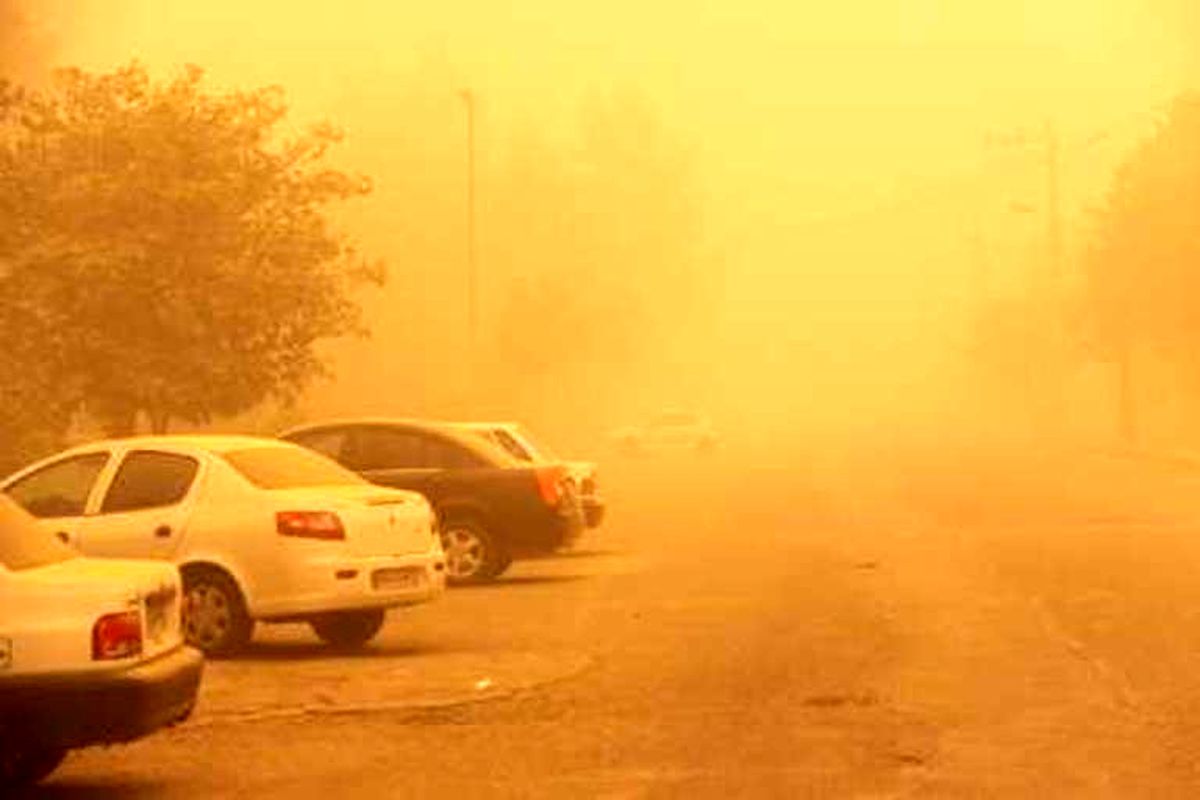 گرد و غبار عراق به خوزستان می‌رسد