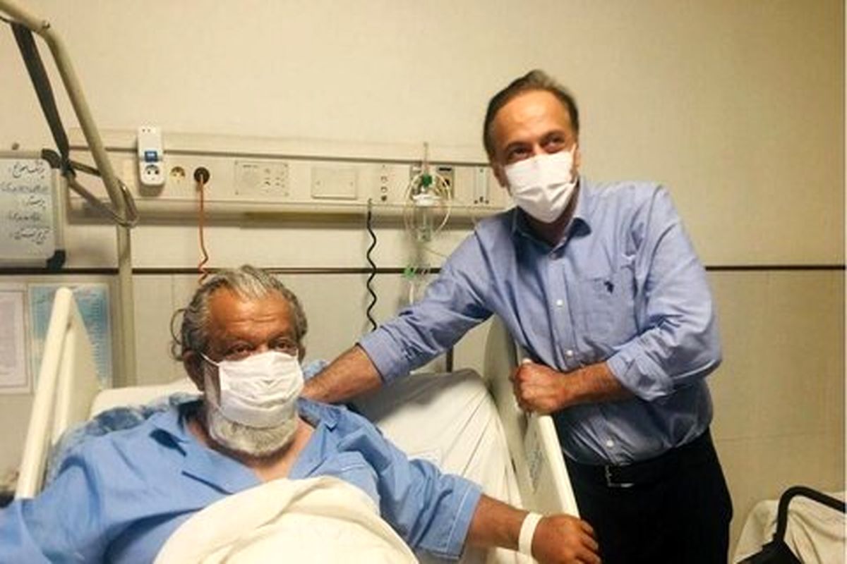 شکستگی پا حسن پورشیرازی را راهی بیمارستان کرد