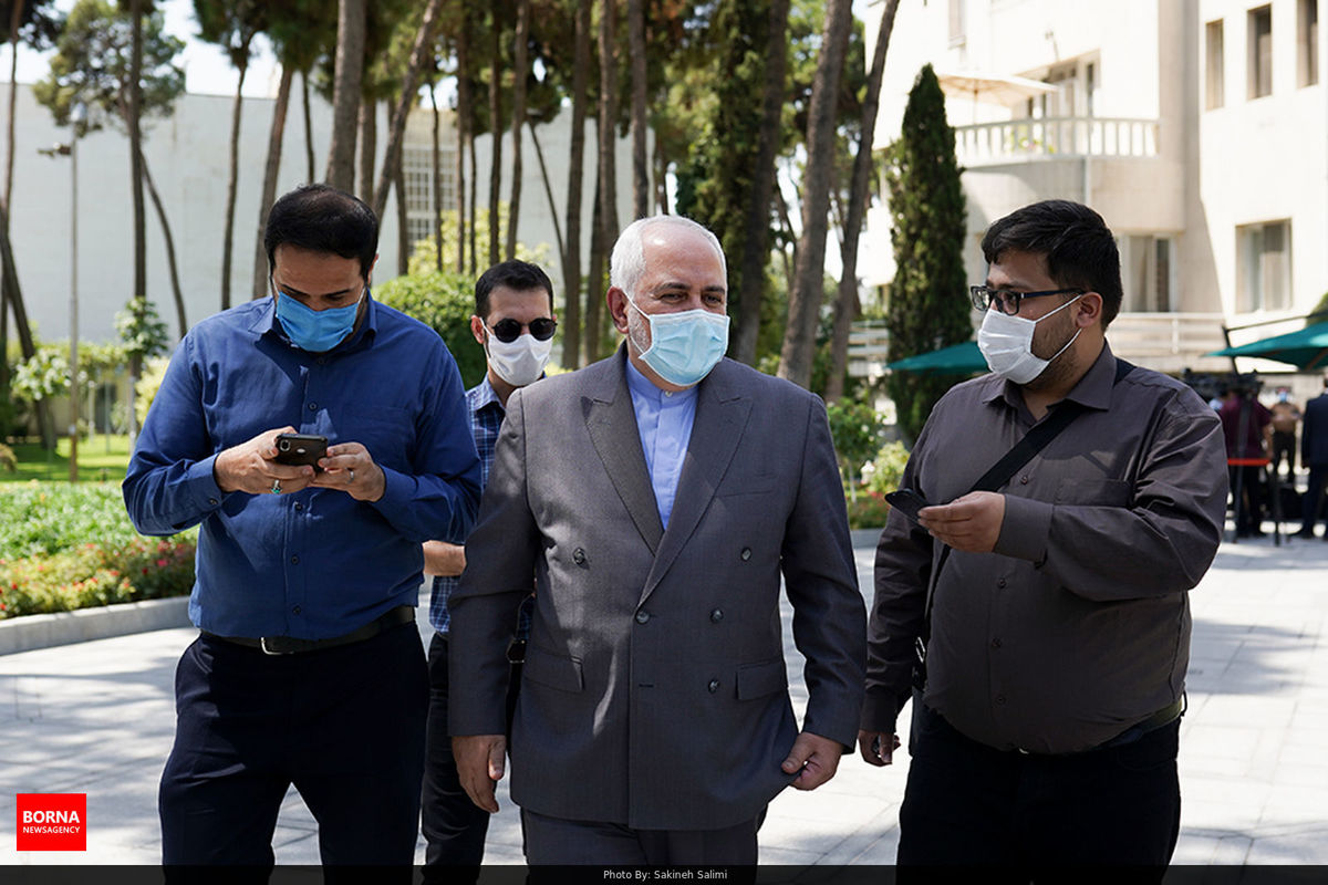 دیدار ظریف با رهبر حزب دمکرات کردستان عراق