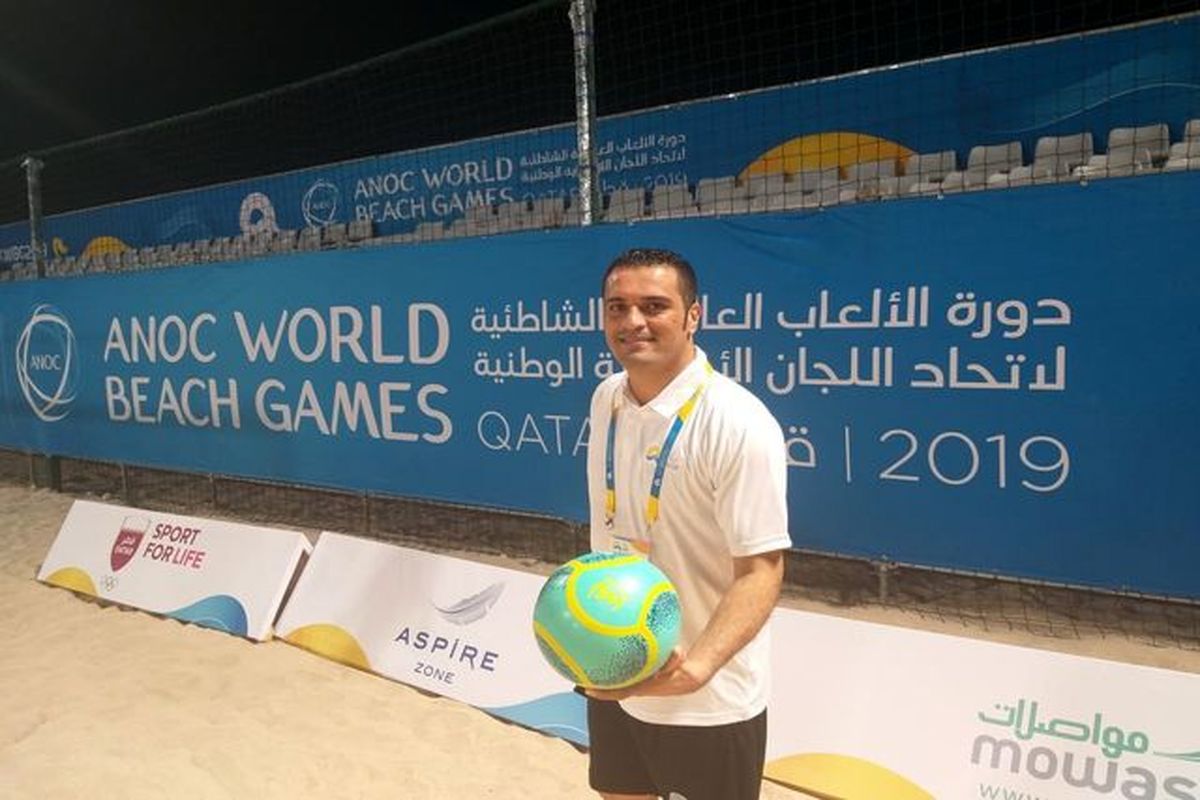 اکبرپور کاندیدای قضاوت جام جهانی فوتبال ساحلی ۲۰۲۱ شد