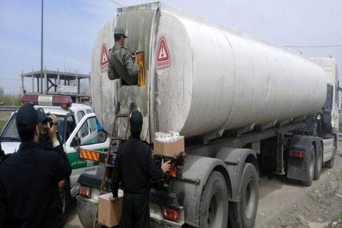 قاچاق سوخت با کامیون در بندرعباس