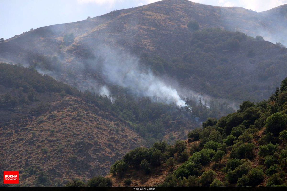 احتمال آتش سوزی در مراتع و جنگل های آذربایجان غربی